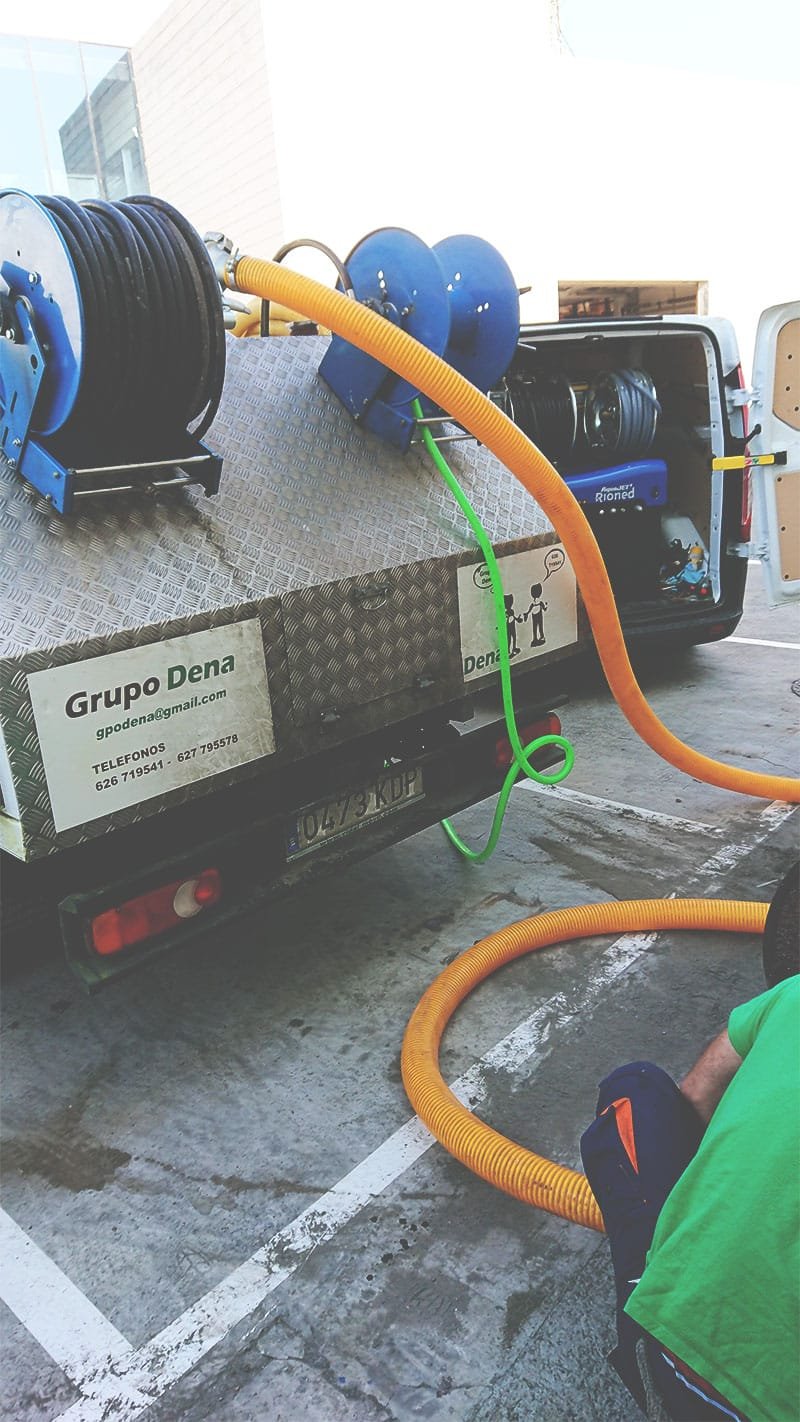 Trabajos de fontanería y desatascos de Grupo Dena en Bizkaia